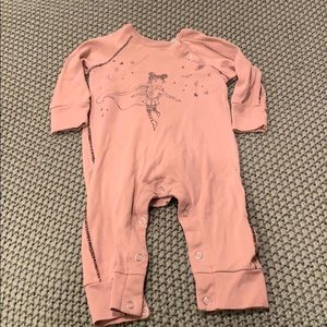 6-12 mo mo biggie onesie romper ballerina stars